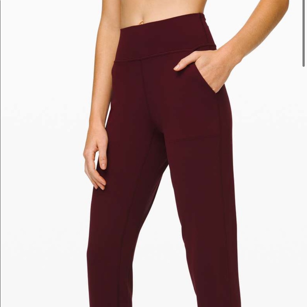 Lululemon Align Joggers Garnet Size 6